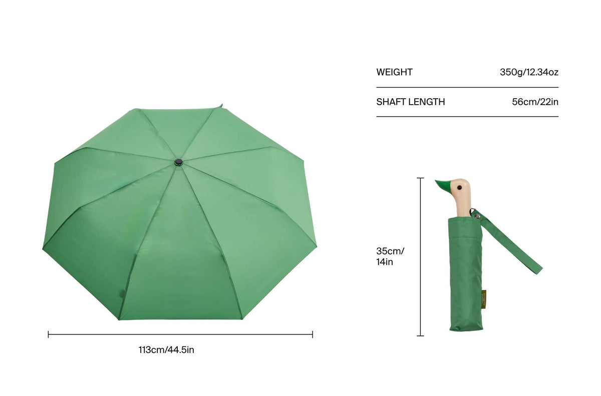 Original Duckhead USA - We ship from USA - Matcha Green Eco-Friendly Duckhead Umbrella — alternate product image, view 8