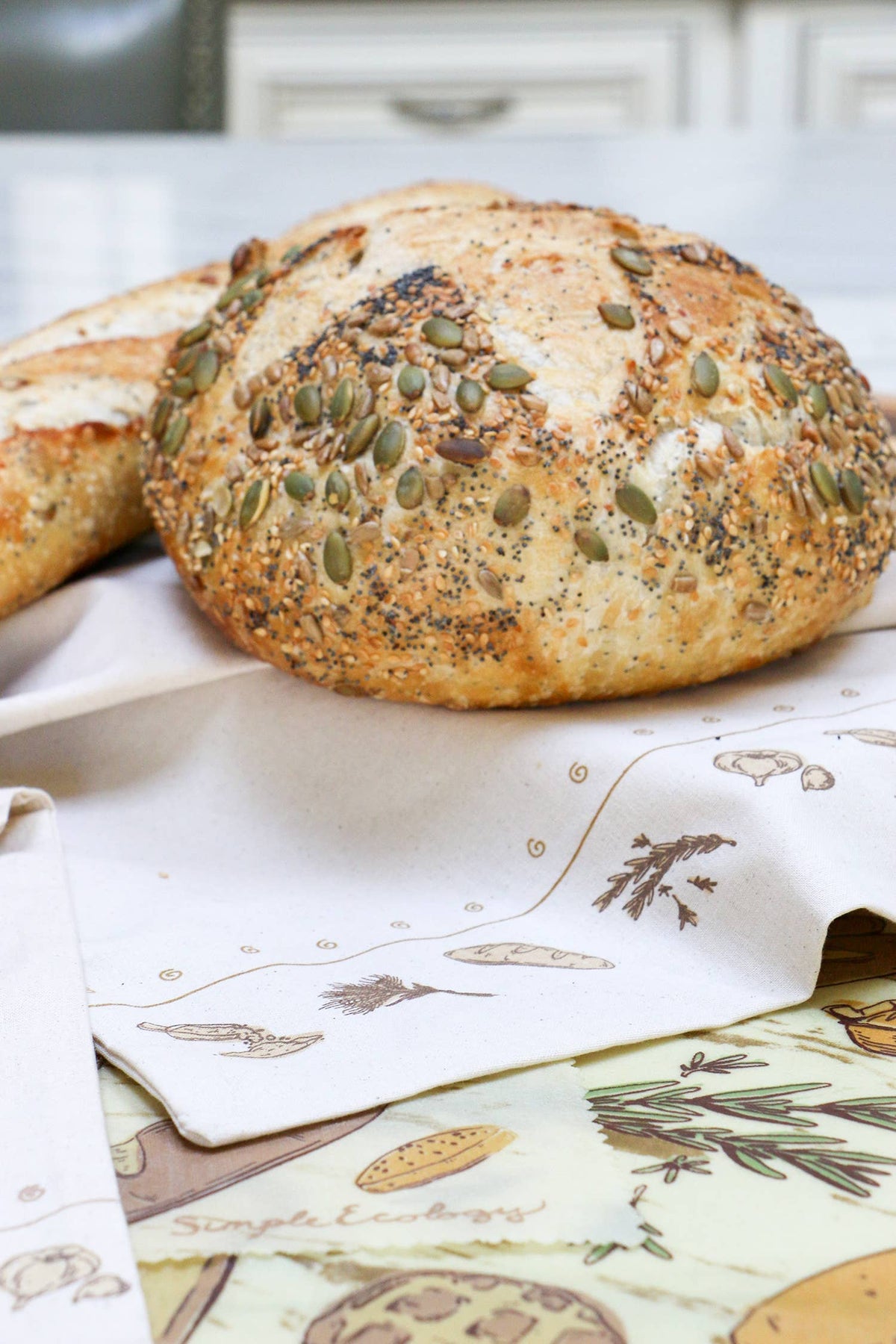 Simple Ecology - Organic Cotton Bread Bags - Simple Ecology