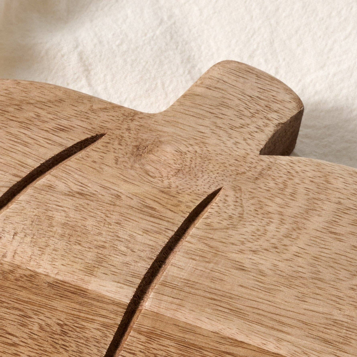 Ten Thousand Villages - Jaik Pumpkin Mango Wood Serving Board