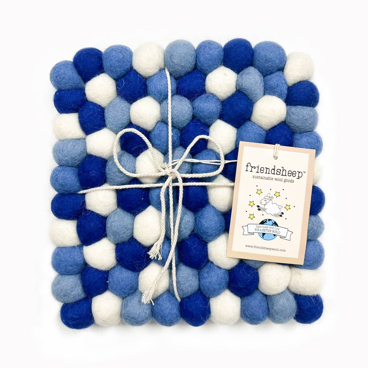 Friendsheep - Moonlight Eco Coasters and Trivets