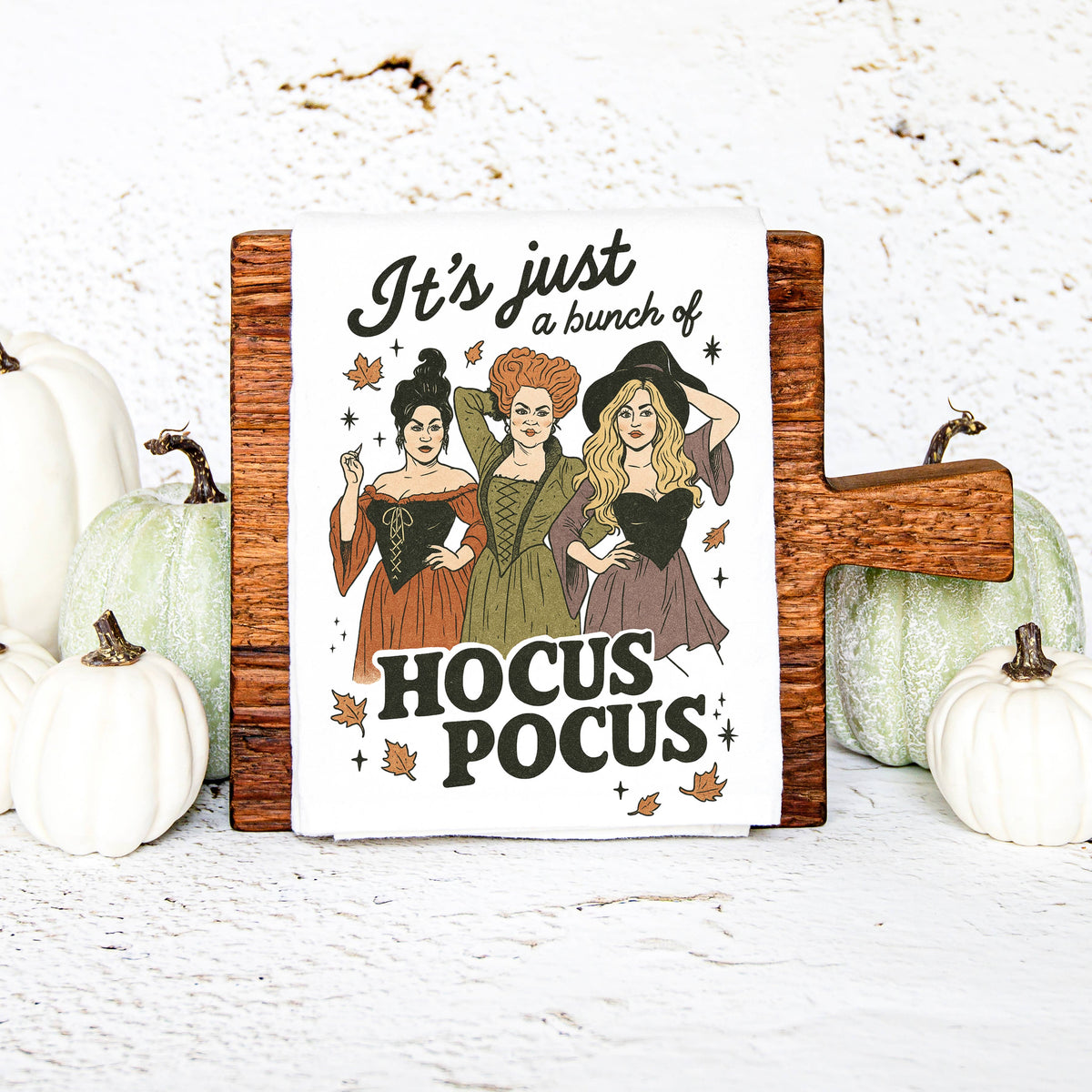 Halloween It's Just a Bunch of Hocus Pocus Kitchen Towel