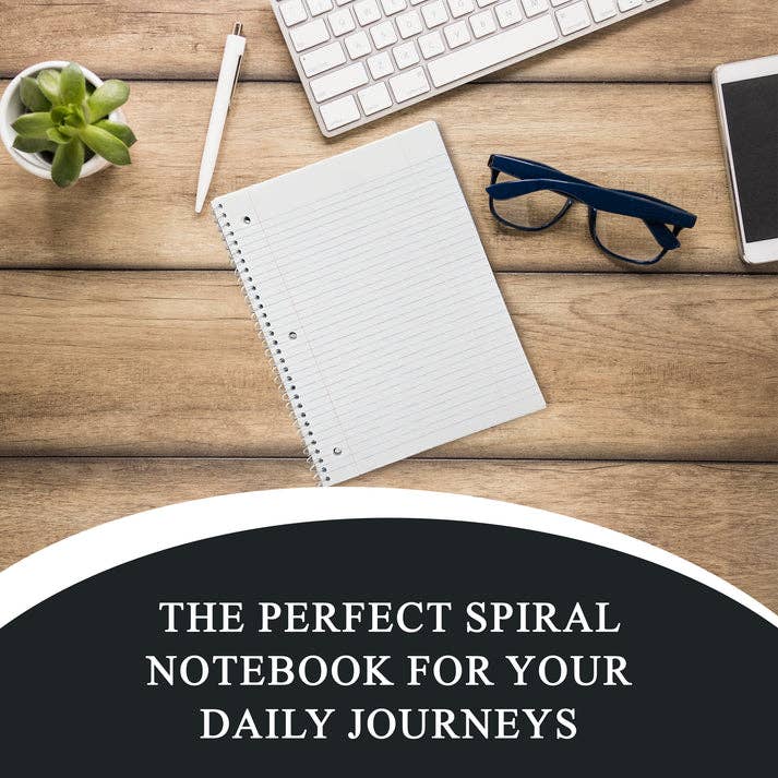 1-Subject Spiral Notebook, Wide Rule