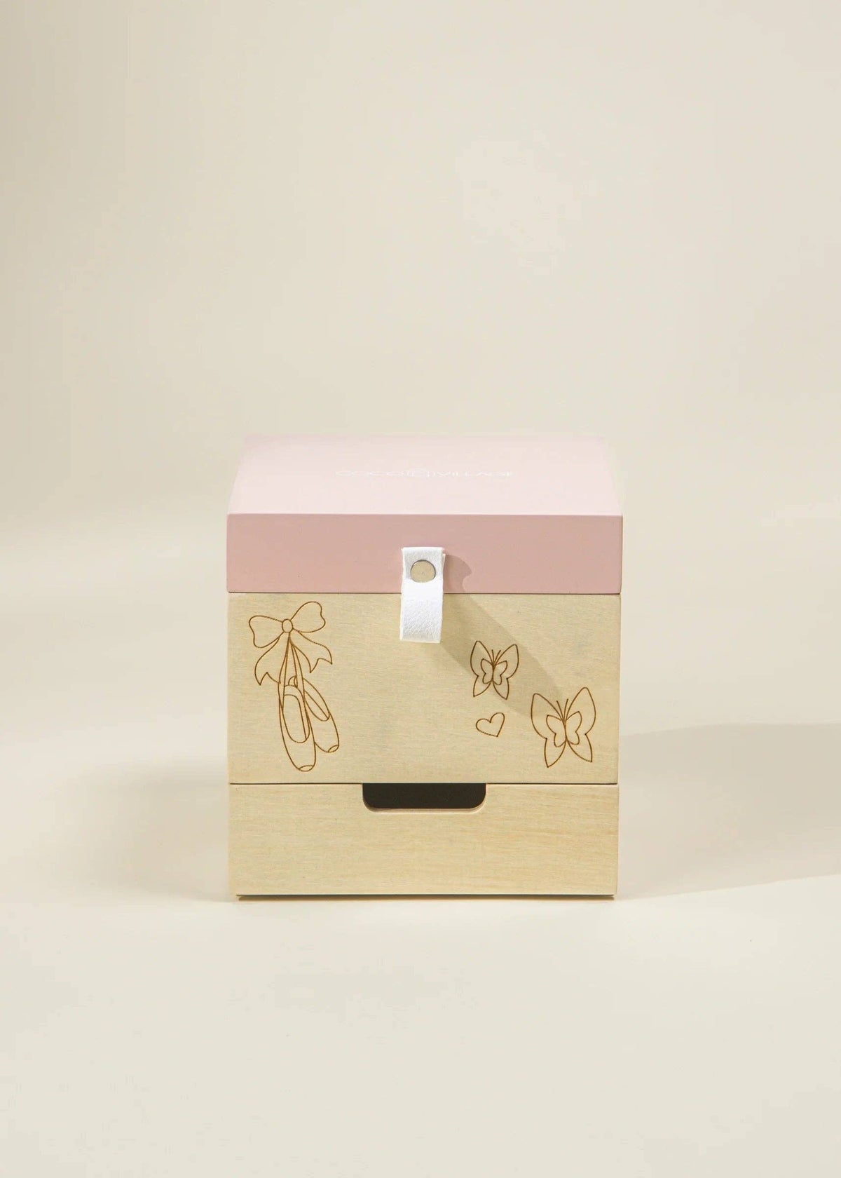 Wooden Musical Souvenir Box - Ballerina