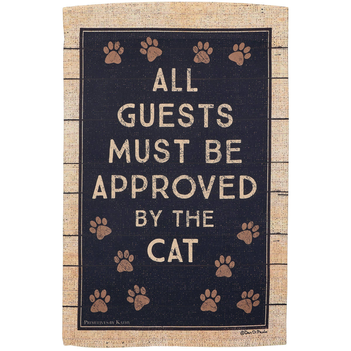 Approved By Cat Garden Flag