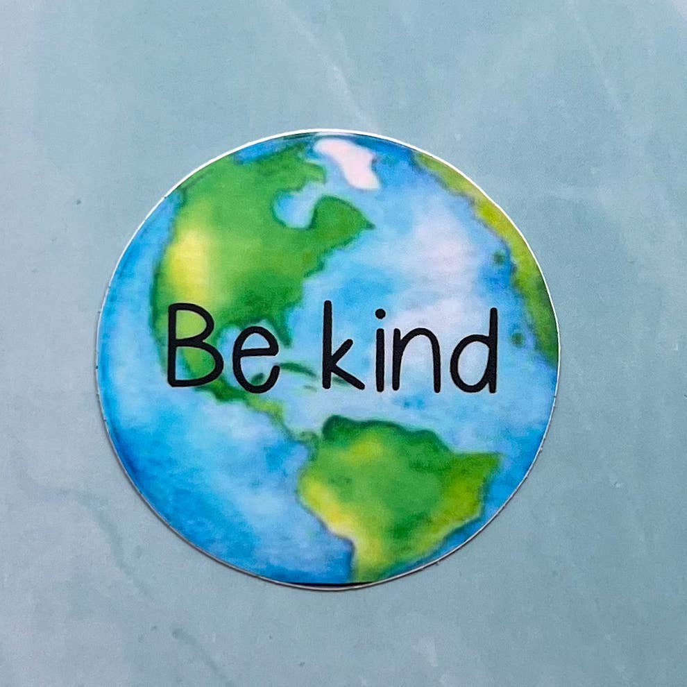 Be Kind World sticker