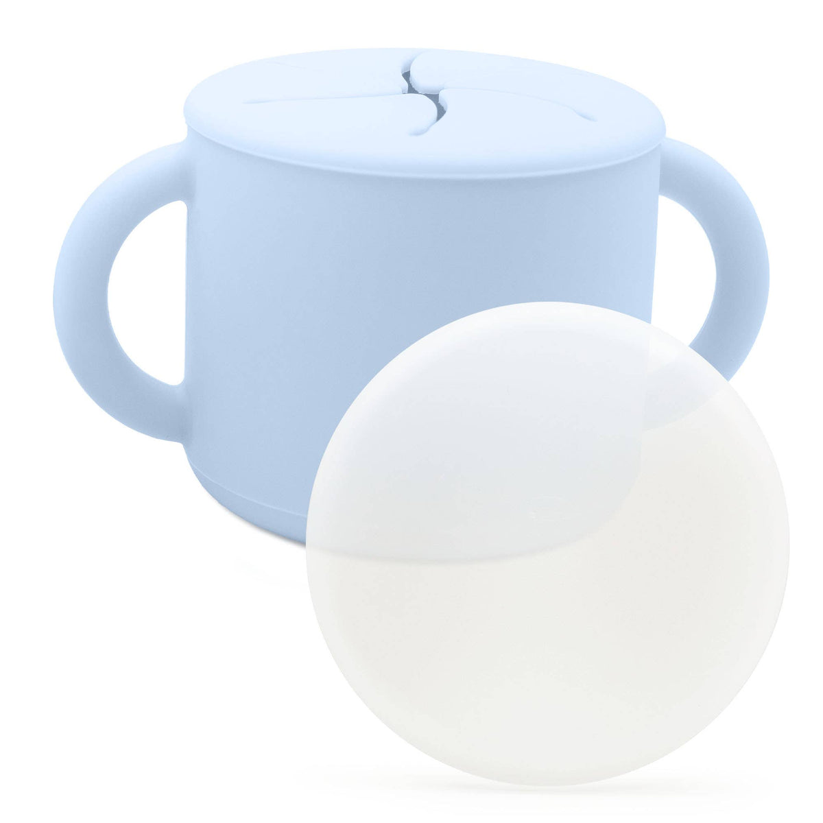 Silicone Spill-Proof Snack Cup for Babies & Toddlers