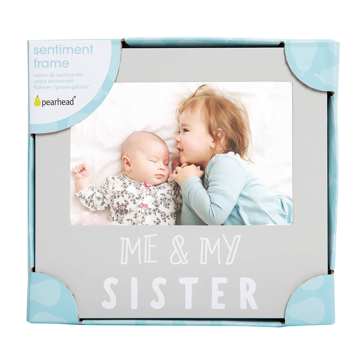 Me and My Sister Sentiment Picture Frame, Gray