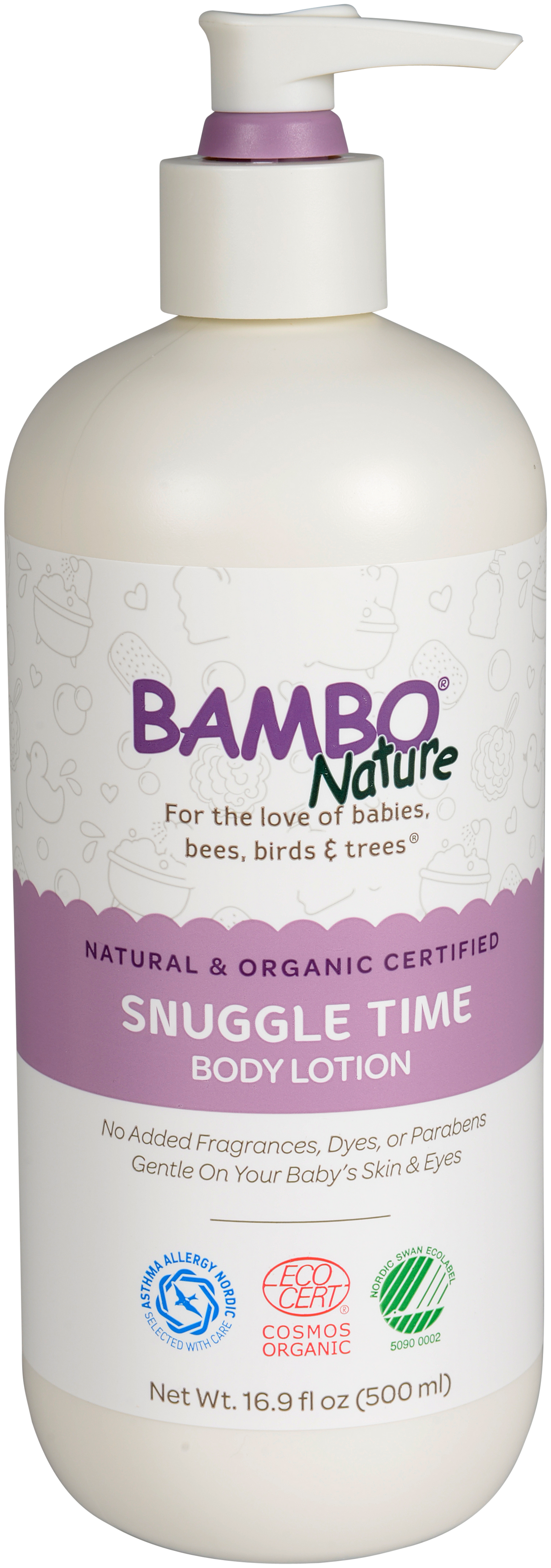 Bambo Nature Snuggle Time - Body Lotion 16.9oz