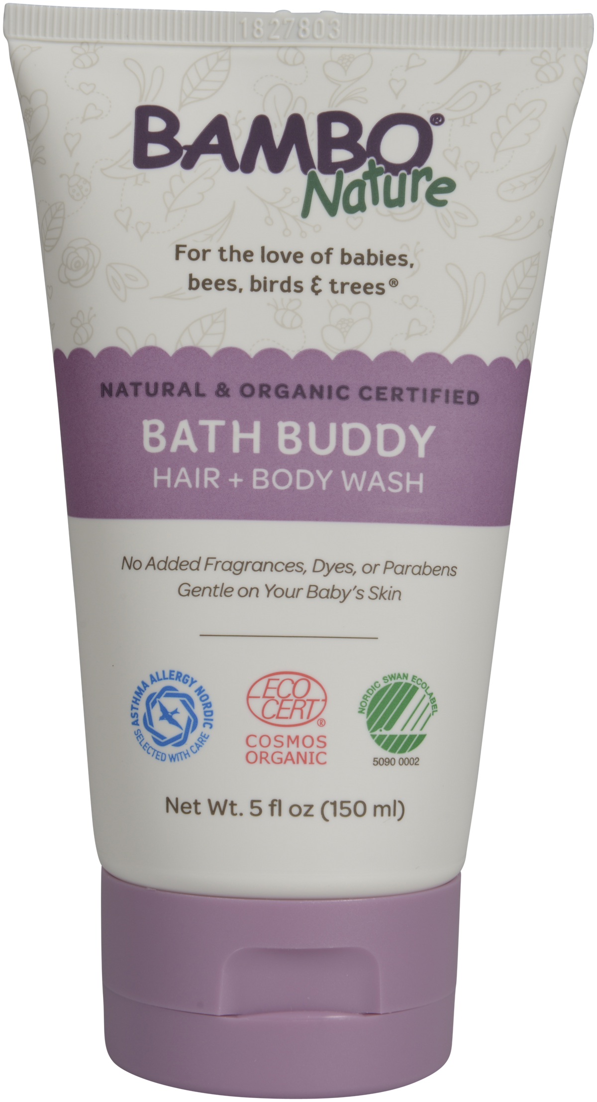 Bambo Nature Bath Buddy - Hair and Body Wash