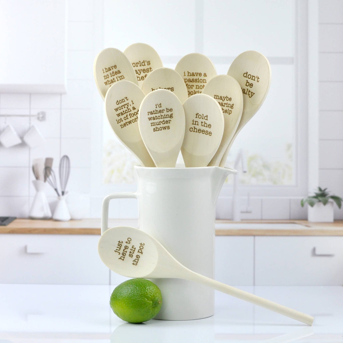 World's Okayest Chef Engraved Spoons