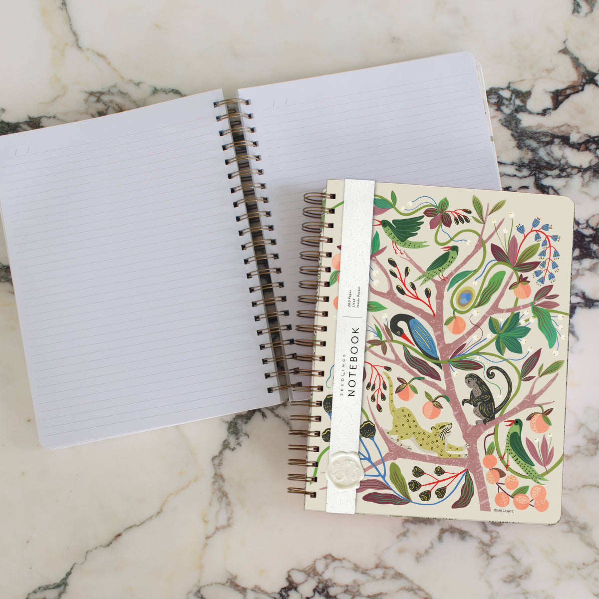 Menagerie Big Ass 8.5" x 11" Notebook