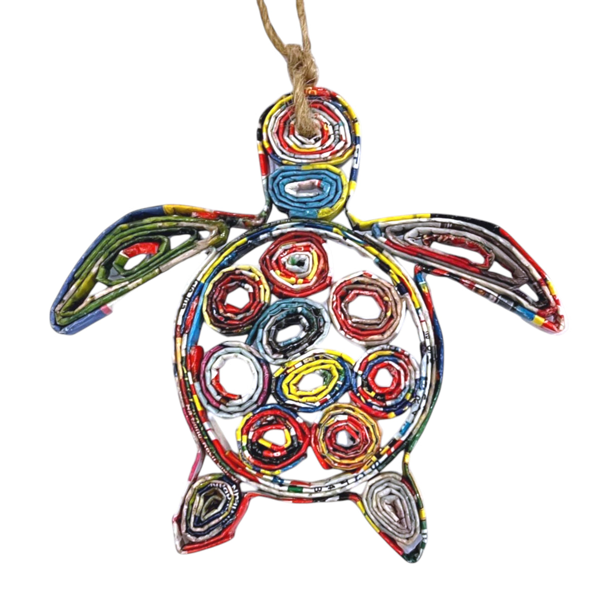 Turtle Ornament - Recycled Paper