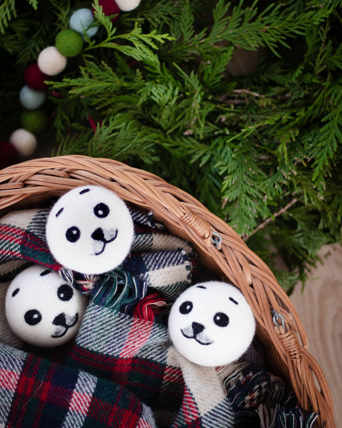 Baby Seals Eco Wool Dryer Balls - Set of 3