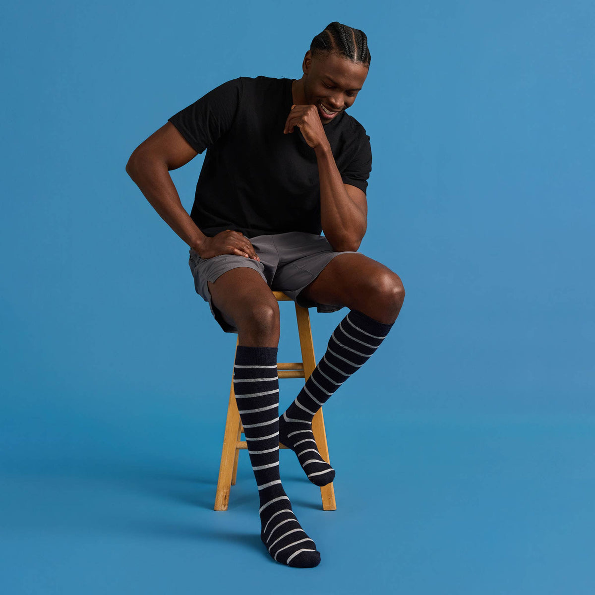 Compression Socks that Protect Oceans | Striped