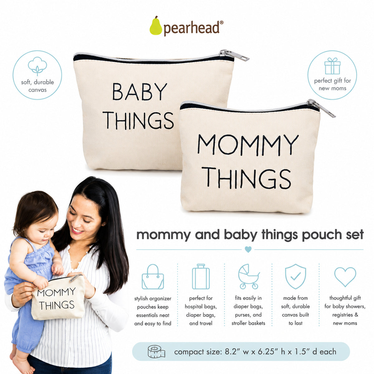 Mommy & Baby Travel Pouches