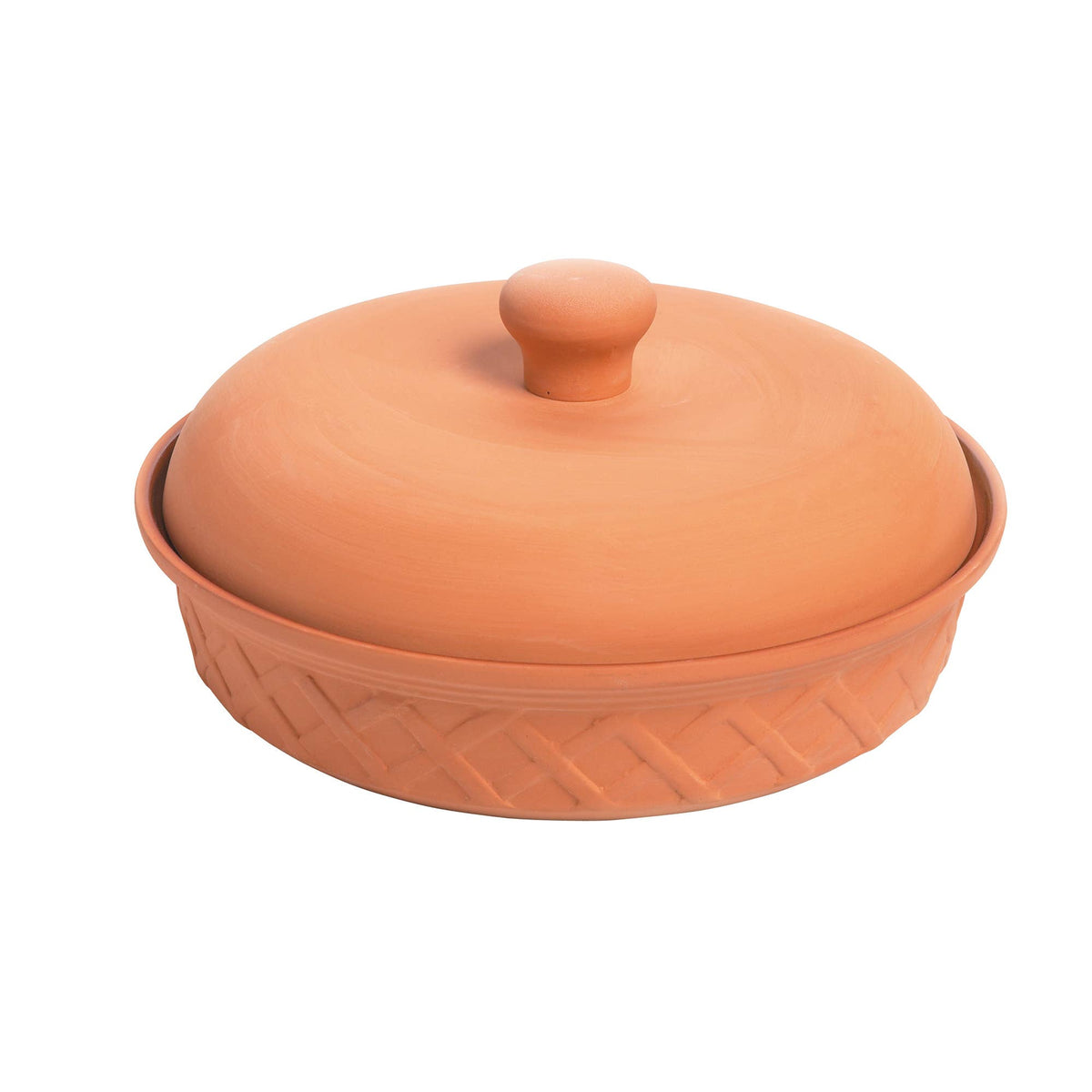 Fox Run Terra Cotta Tortilla Warmer, 8.5" x 4.25"