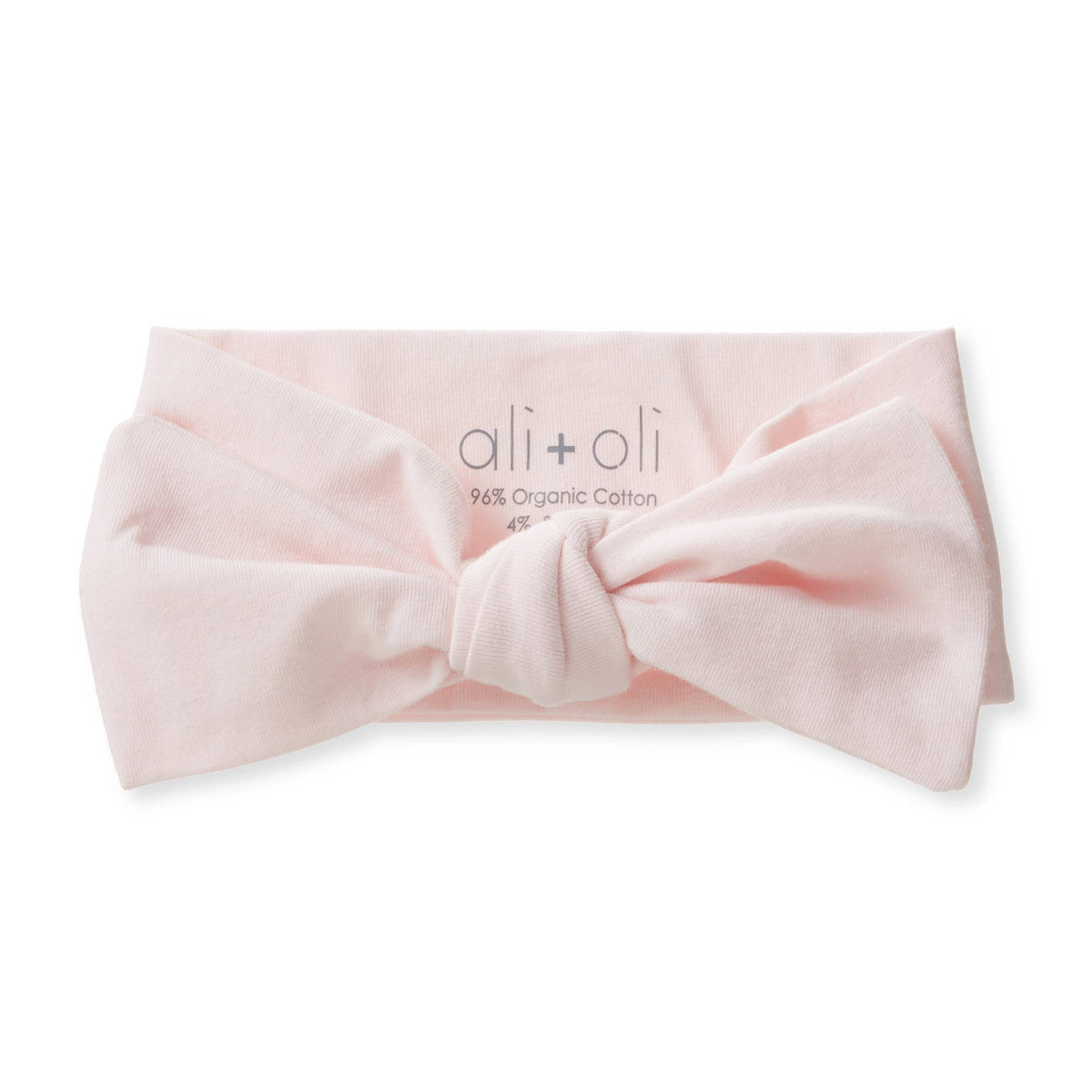 Organic Cotton Knotted Bow Headband