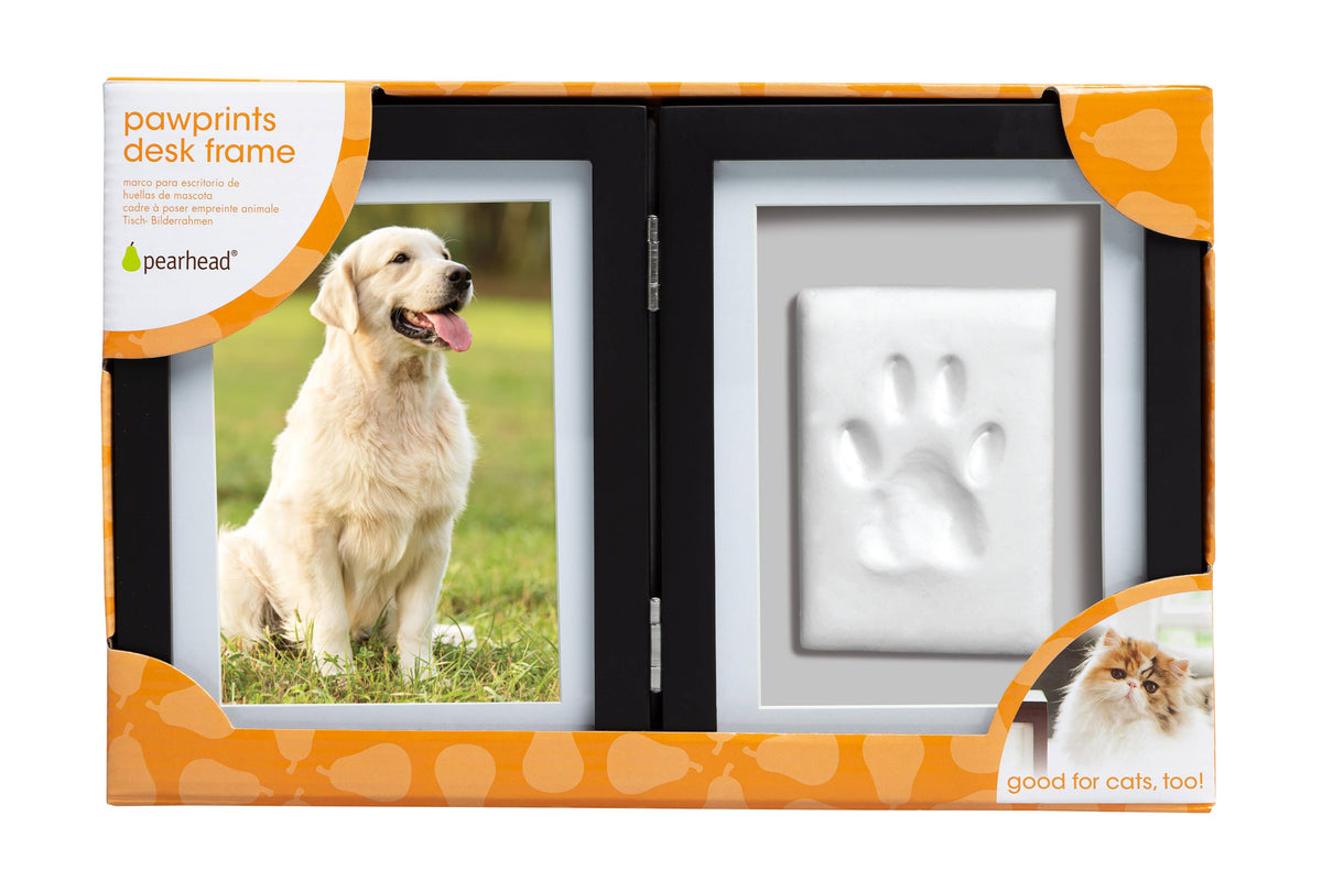 Pawprints Keepsake Photo Frame & Clay Impression Kit