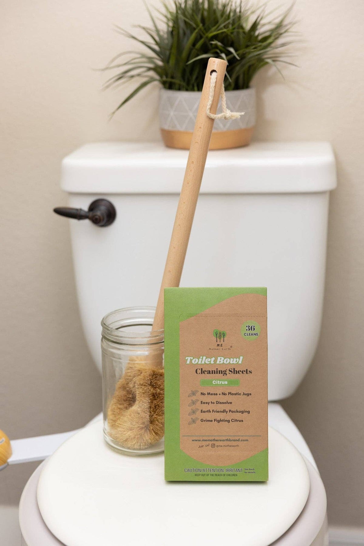 Toilet Bowl Cleaning Sheets: Citrus