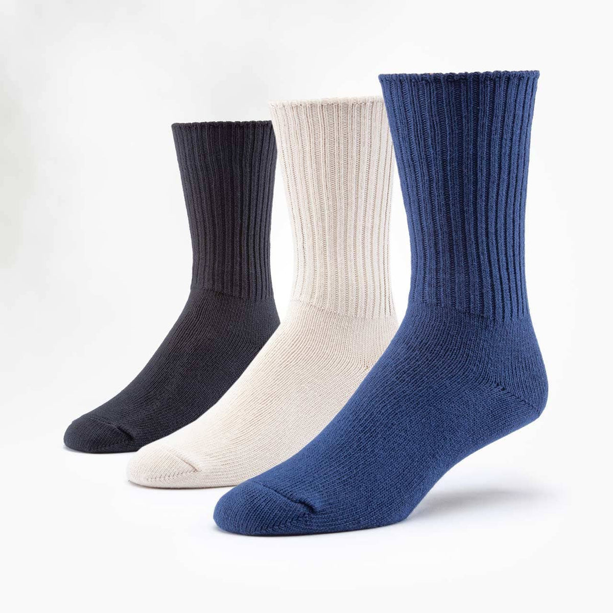 Organic Cotton Classic Crew 3 Pak