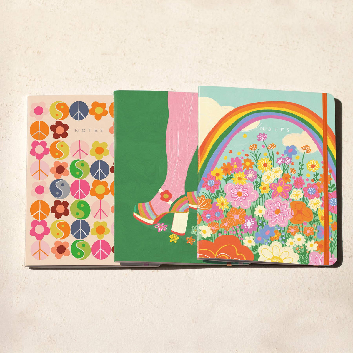 Happy Pride Sewn Trio Notebook Set