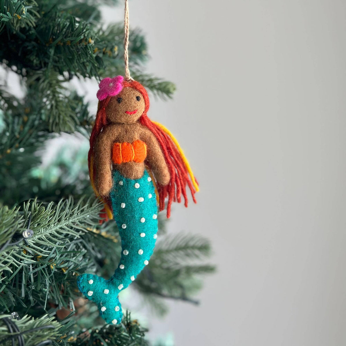 Ganapati - Felt Ornament - Tropical Mermaid — alternate product image, view 3