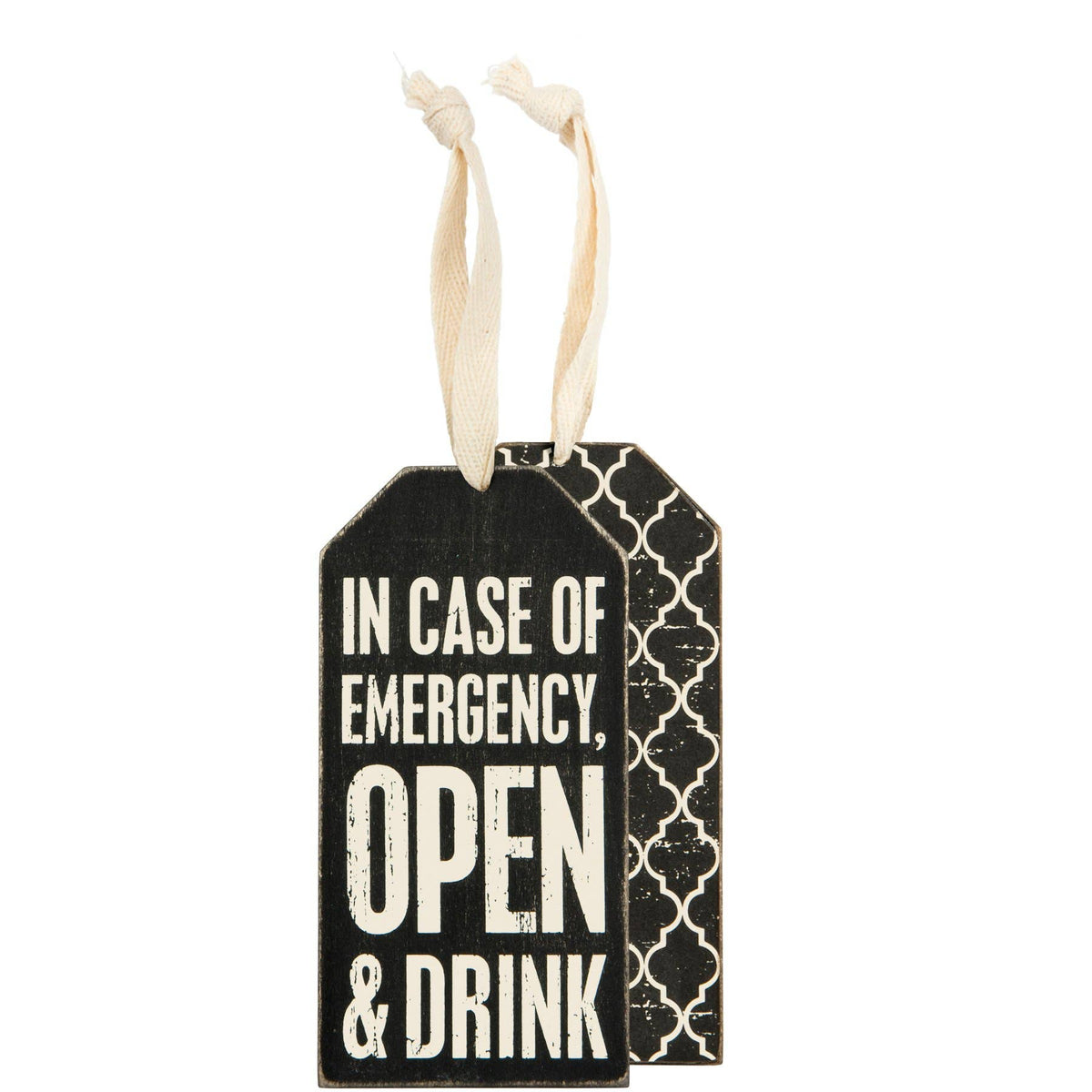 Primitives by Kathy - Open & Drink Bottle Tag