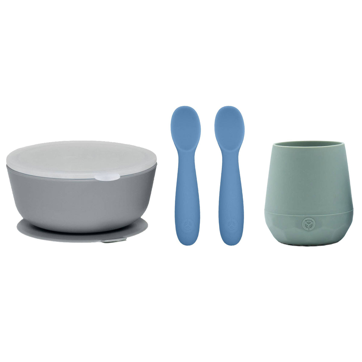 WeeSprout - Baby First Feeding Set – Training Cup, Suction Bowl & Spoons — alternate product image, view 4