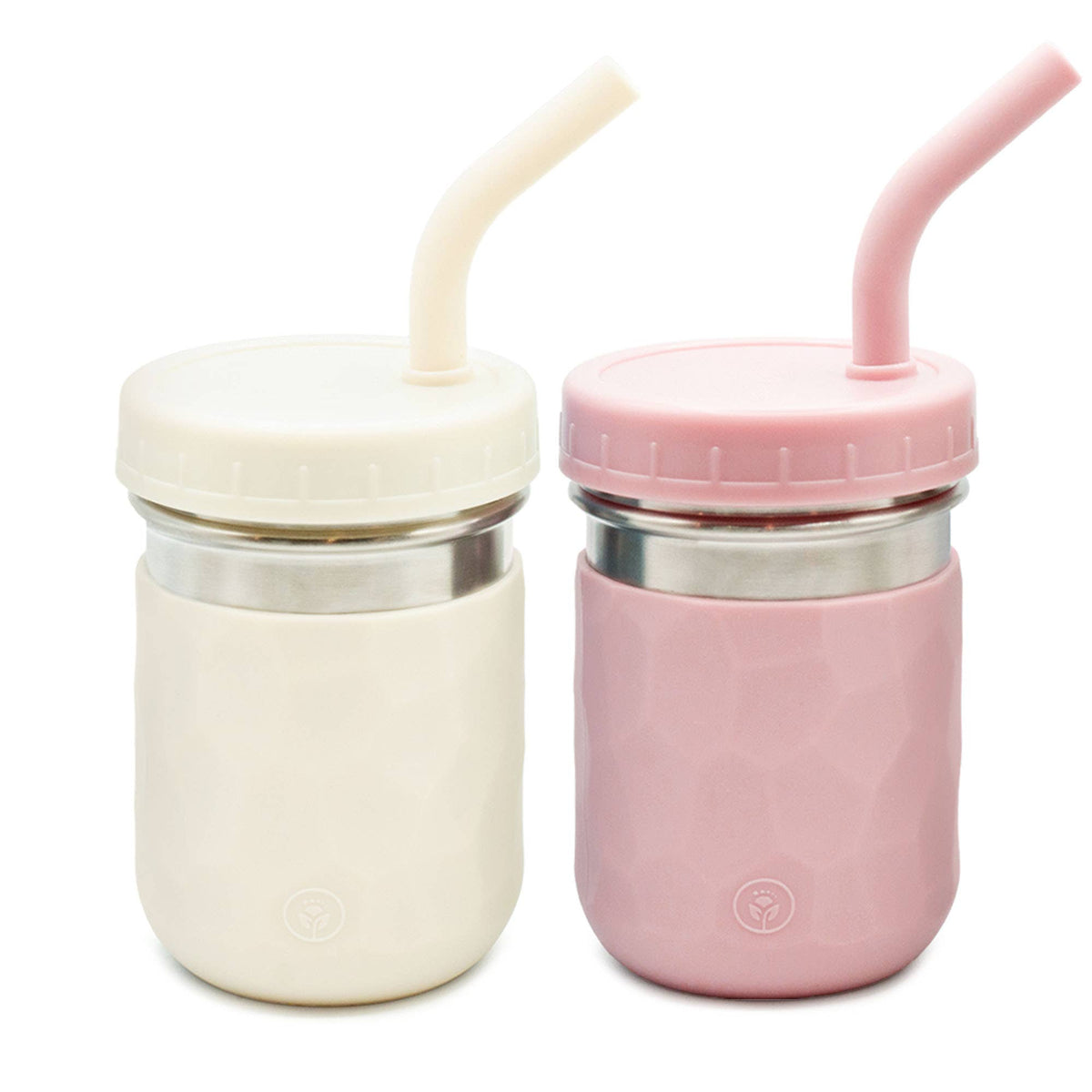 WeeSprout – 3-in-1 Stainless Steel Kids Cups, individual color option on a plain backdrop; another angle of the pictured item