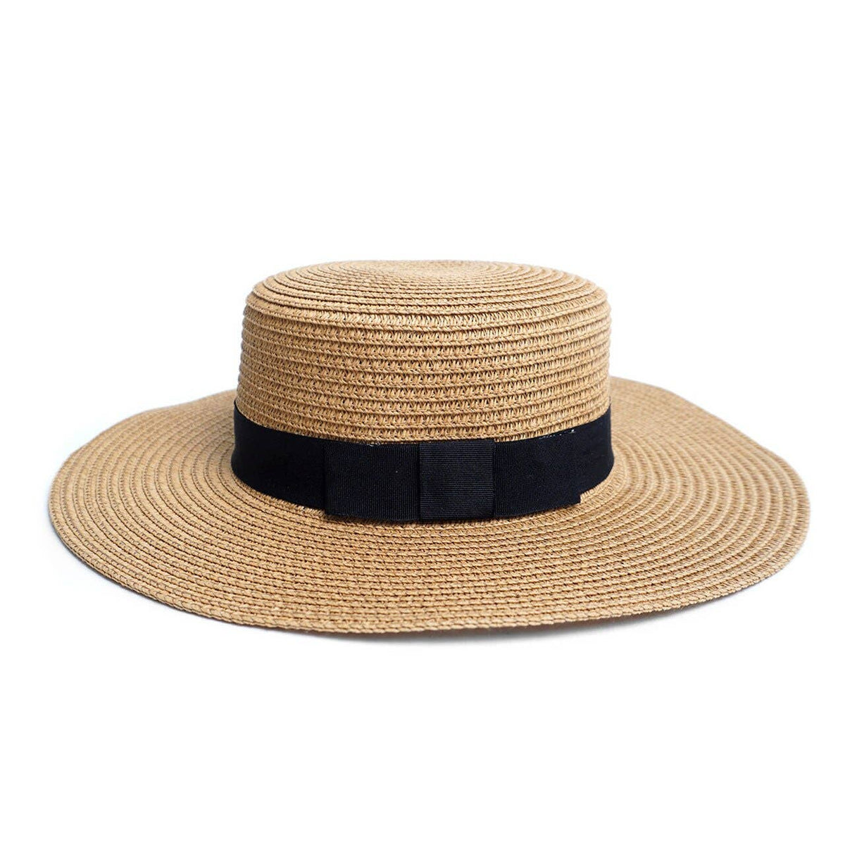Selini New York - Spring/Summer Flat Top Wide Brim Women's Hat — alternate product image, view 2