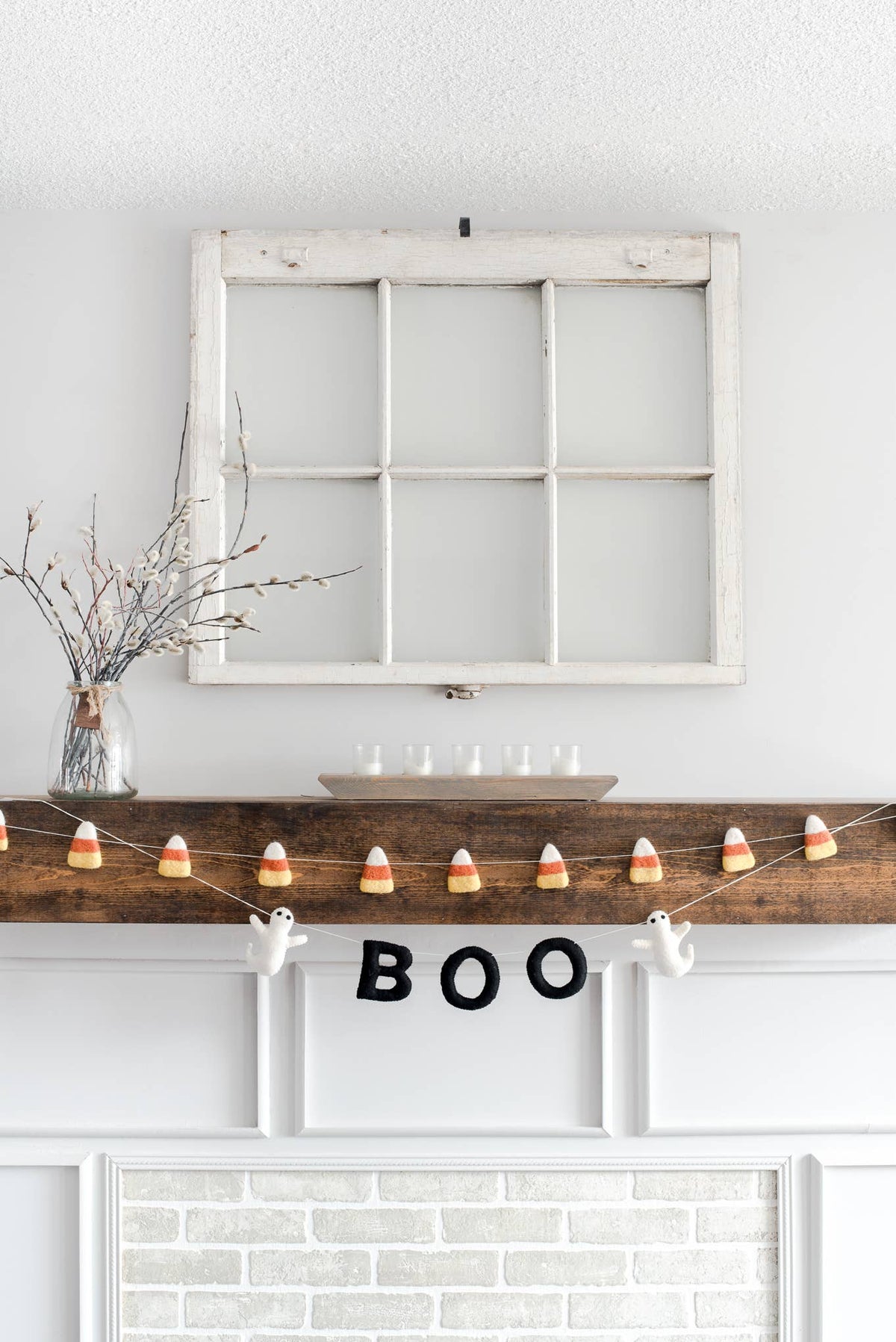 Nivas - Candy Corn Garland / Fall Home Decor / Halloween Decor