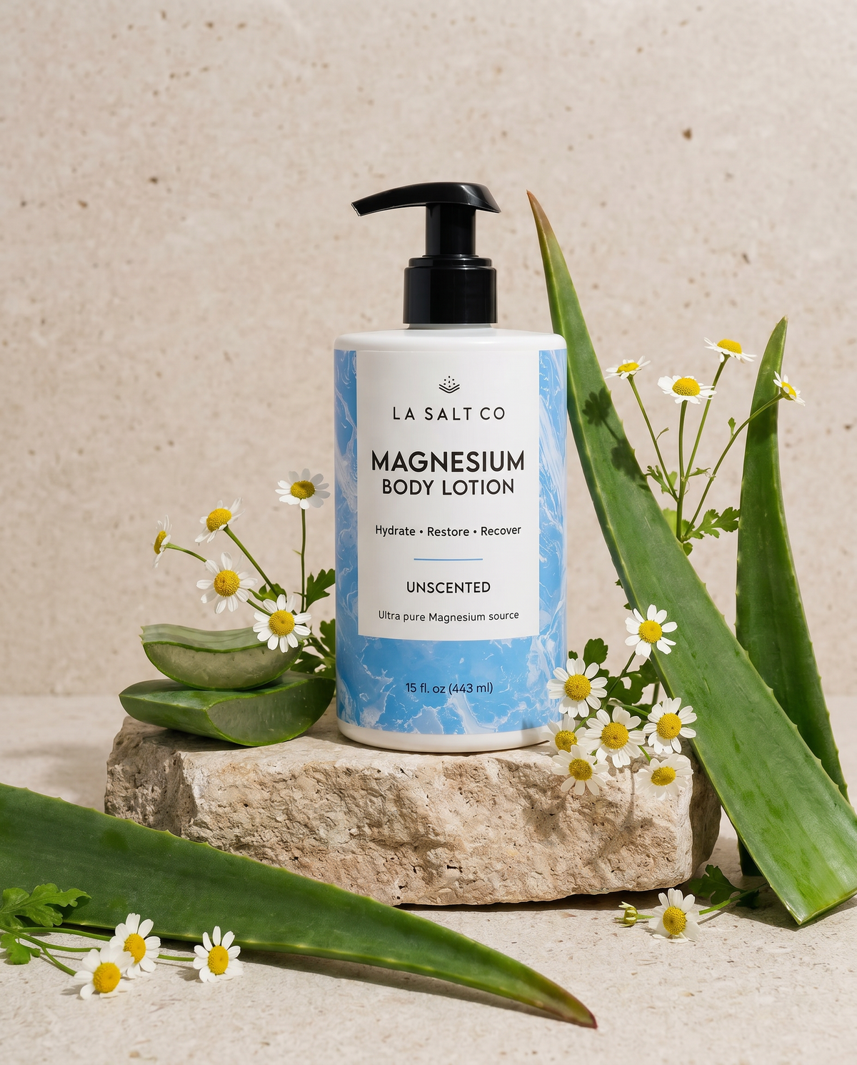Los Angeles Salt Company - Magnesium Body Lotion (Unscented)
