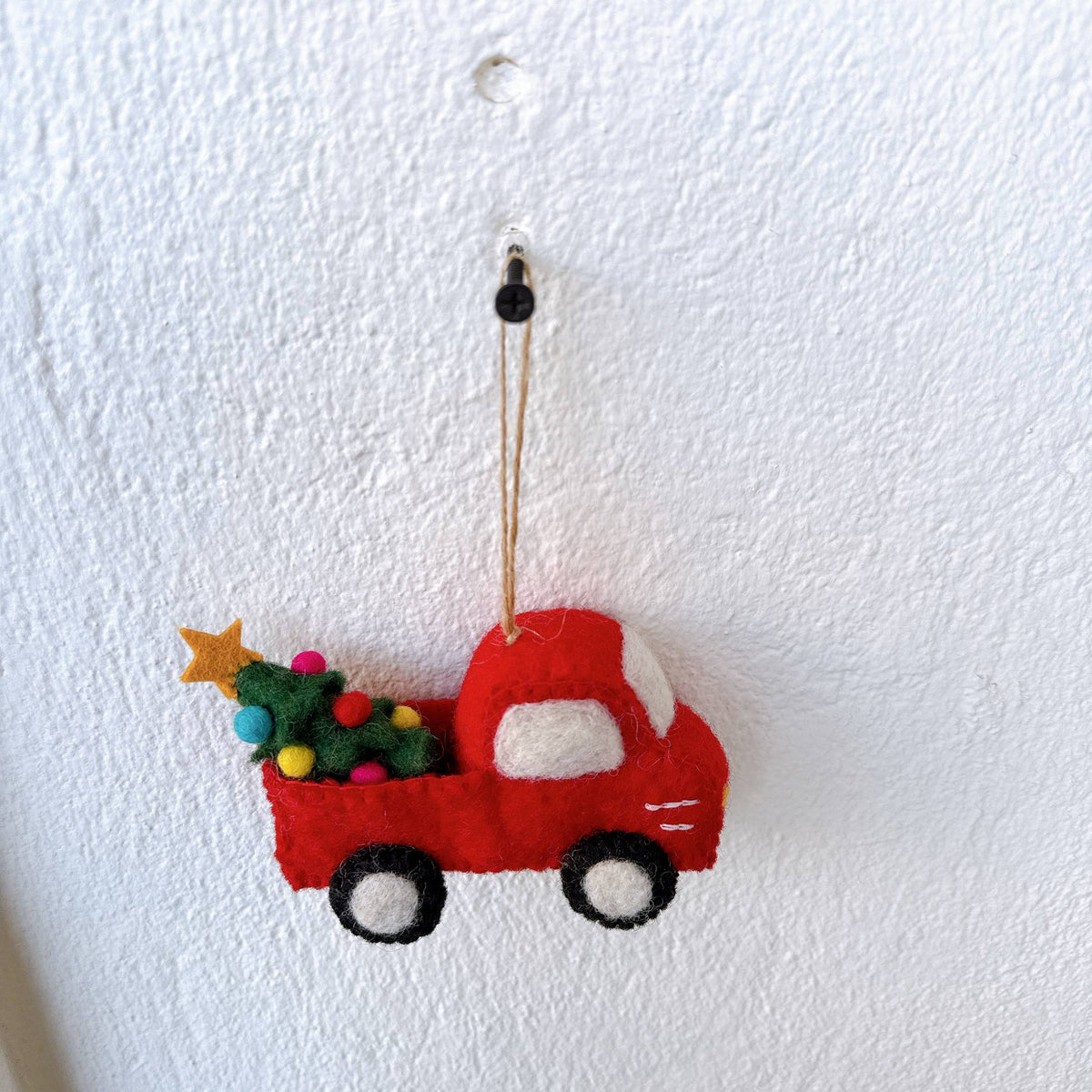 Ganapati - 2026 Pickup Truck with Christmas Tree Ornament — alternate product image, view 3