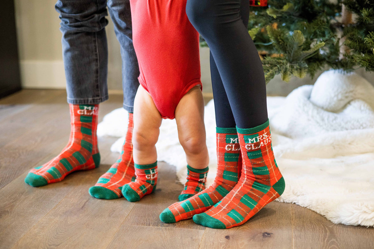 Family Sock Set, Christmas, Set of 3