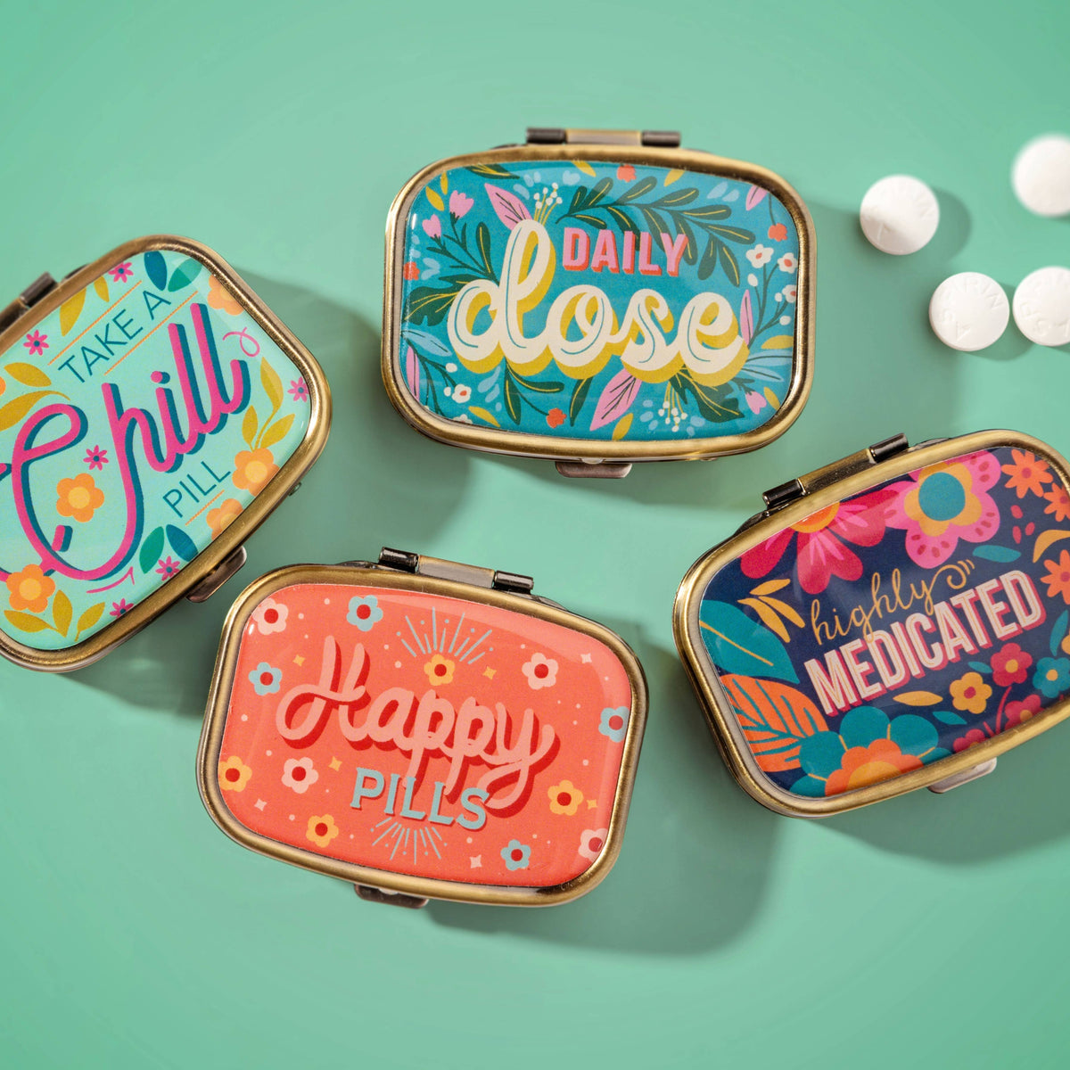 Karma - Small Metal Pill Case — alternate product image, view 3