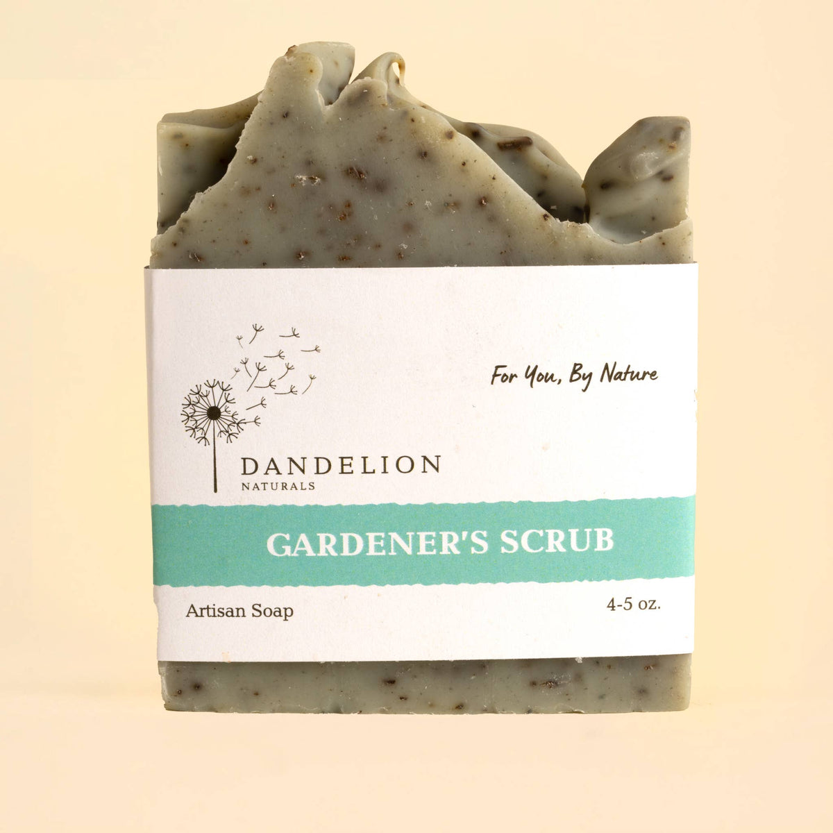 Dandelion Naturals - Gardeners Bar Soap | Herbal Exfoliating Bar Soap
