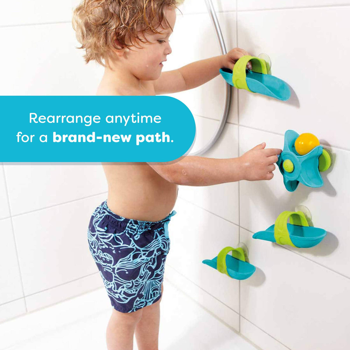HABA USA - Set de pistas de bolas para la bañera