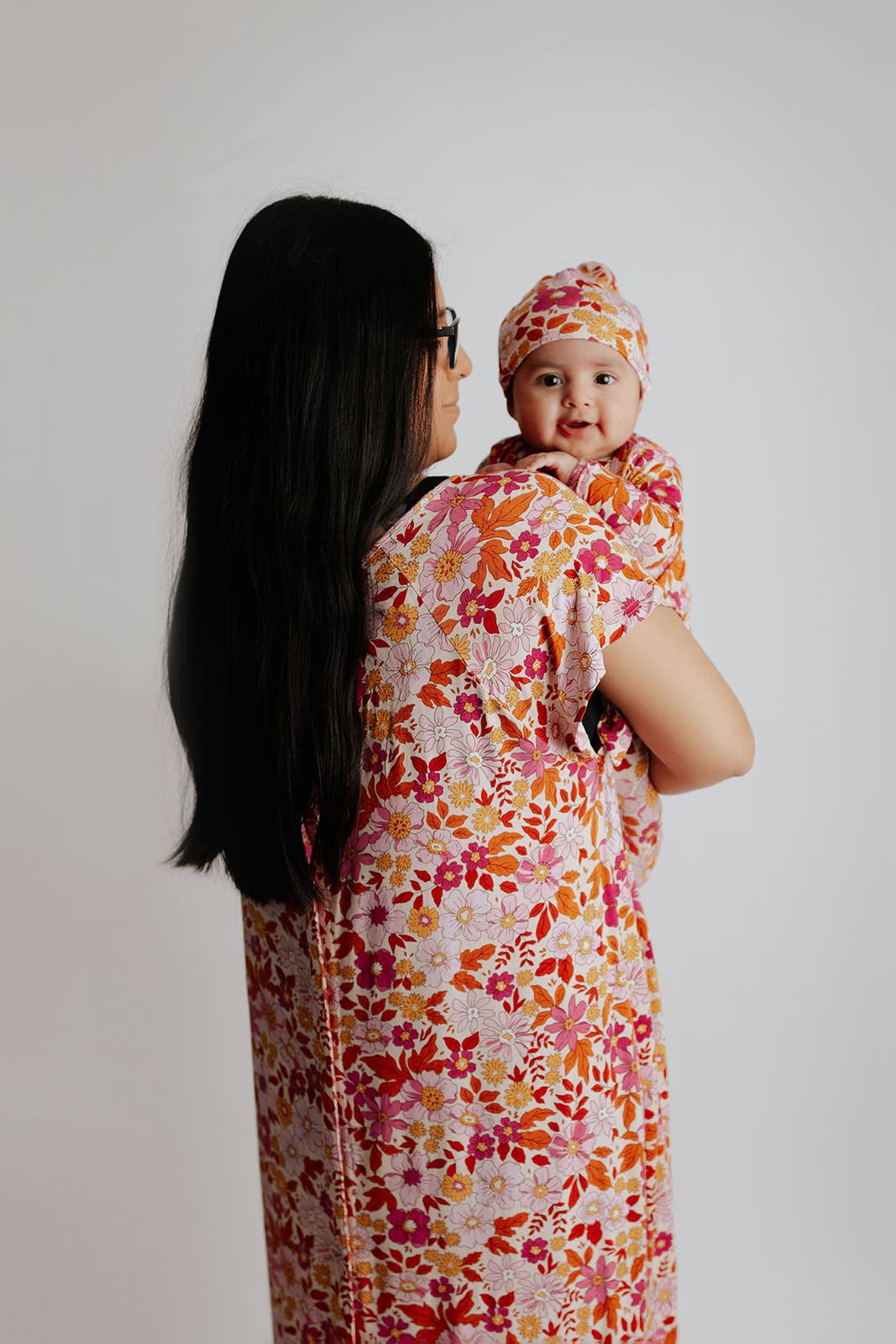 Three Little Tots - Wild Child Floral Hawaiian Knotted Gown — alternate product image, view 10