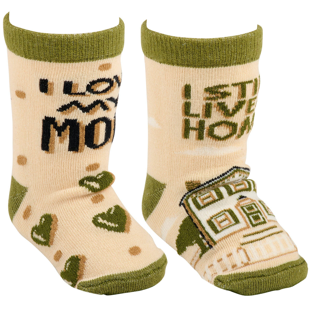 Primitives by Kathy - I Still Live At Home Baby Sock Set