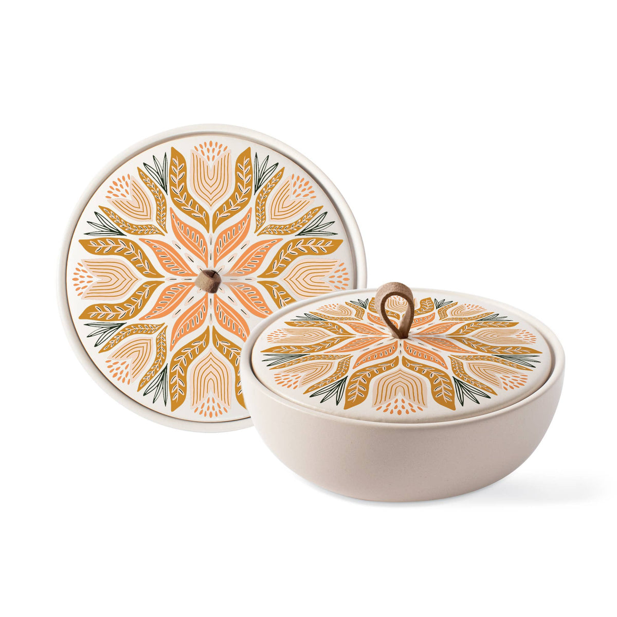Fringe Studio - JT TULIP TILE LARGE TRINKET BOX — alternate product image, view 2