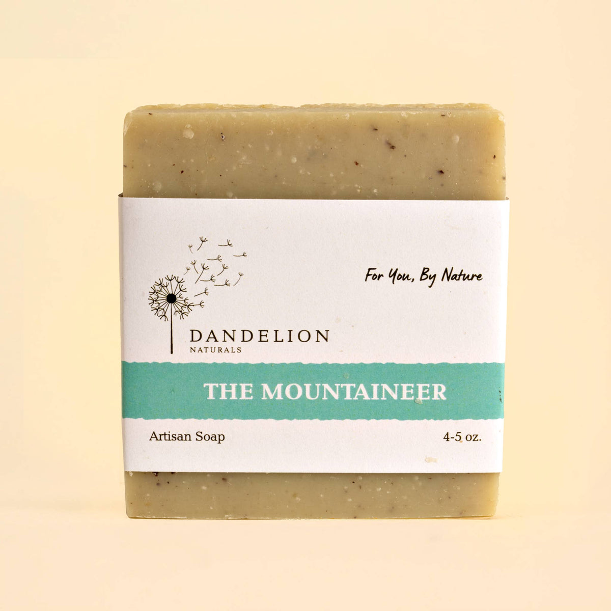Dandelion Naturals - Men's Bar Soap | The Mountaineer | Essential Oil Scented