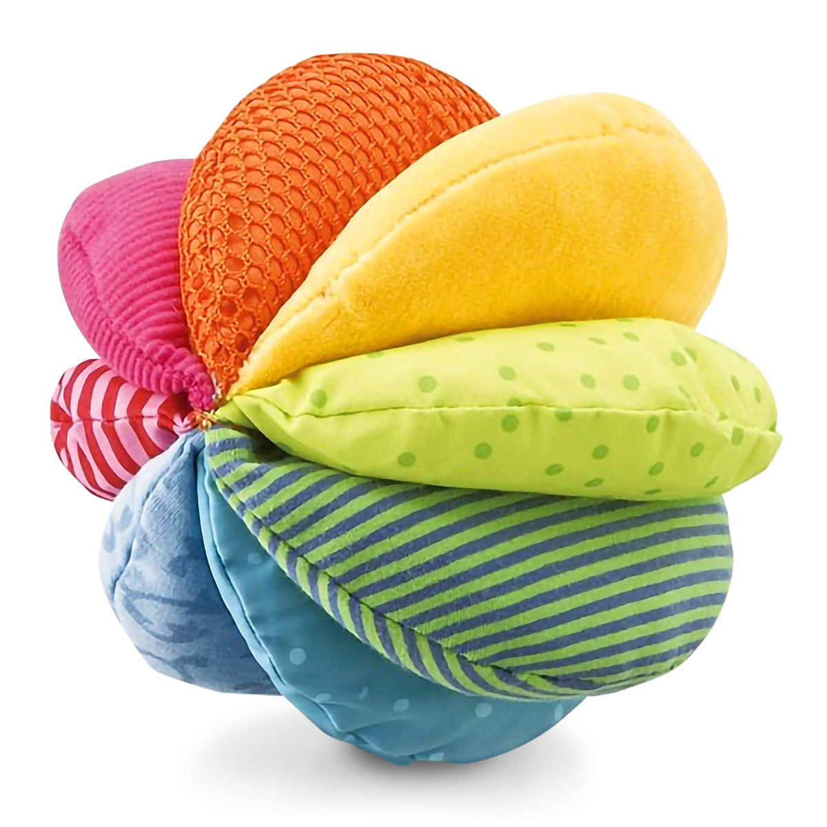 HABA USA - Pelota de tela arcoíris para bebés