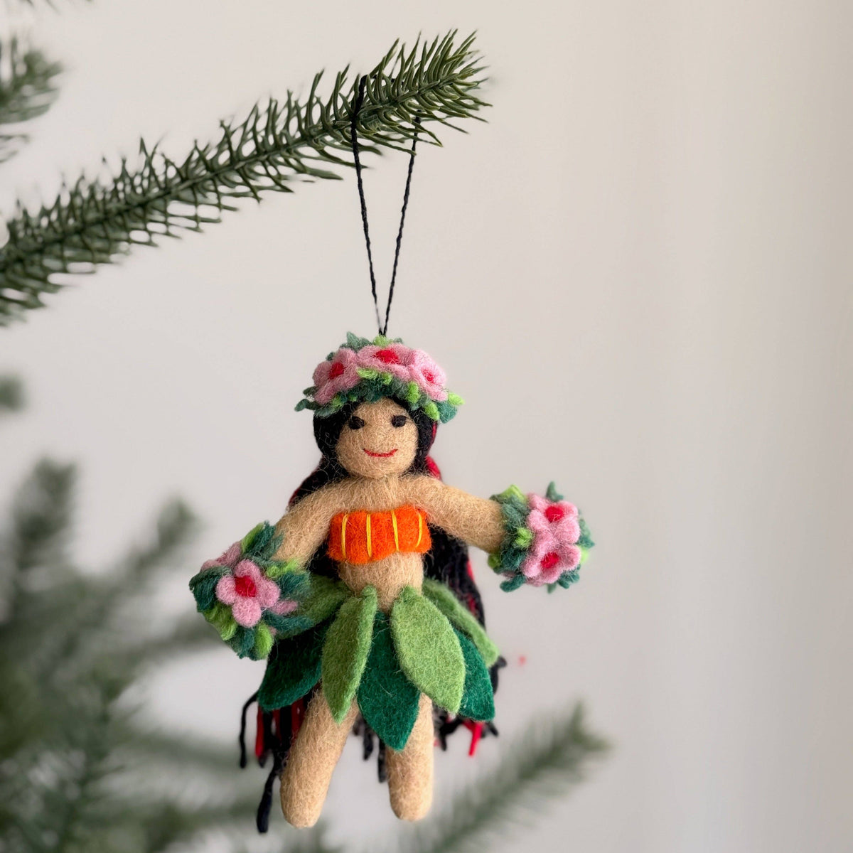 Ganapati - Felt Ornament - Hawaii Hula Girl — alternate product image, view 2