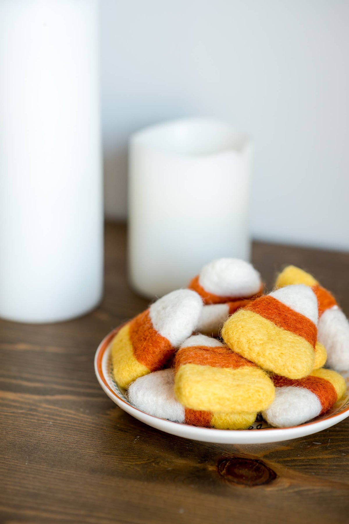 Nivas - Candy Corn Garland / Fall Home Decor / Halloween Decor