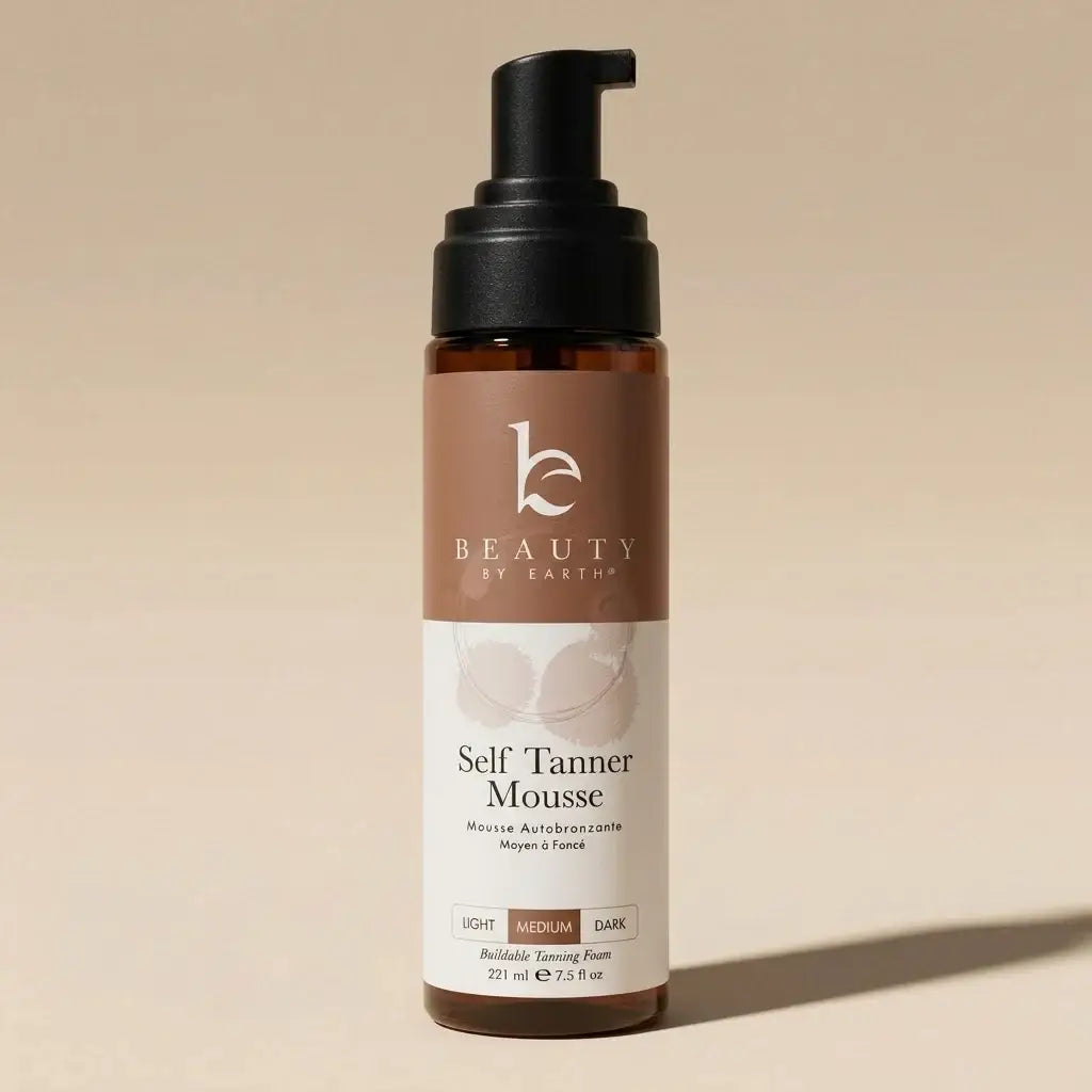 Beauty By Earth - Self Tanner Body Tanning Mousse (3 Shades, 2 Sizes)