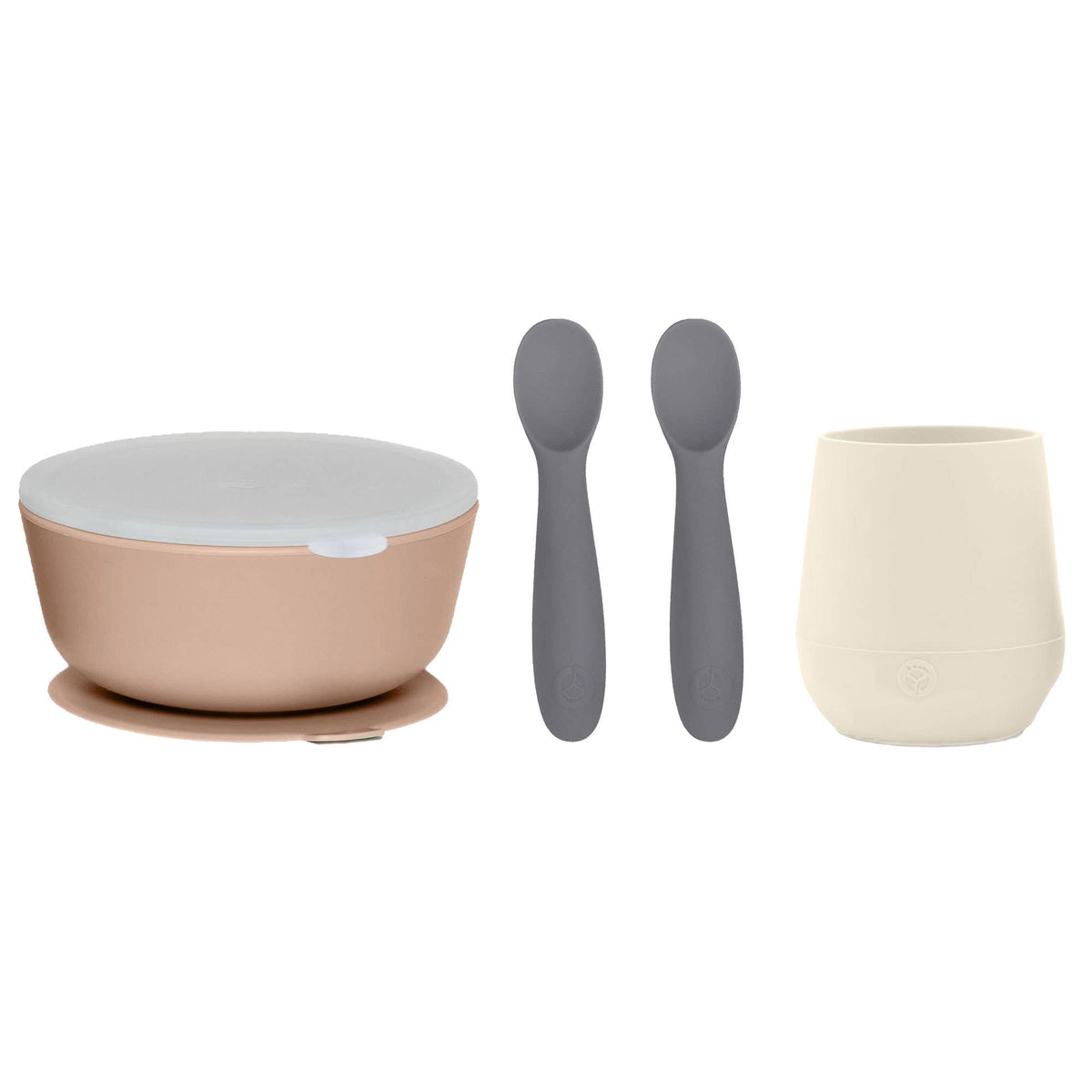 WeeSprout - Baby First Feeding Set – Training Cup, Suction Bowl & Spoons — alternate product image, view 6