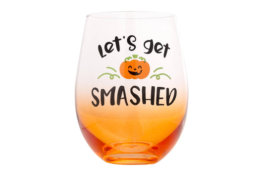 Vaso de vino sin tallo de Halloween - Vamos a emborracharnos