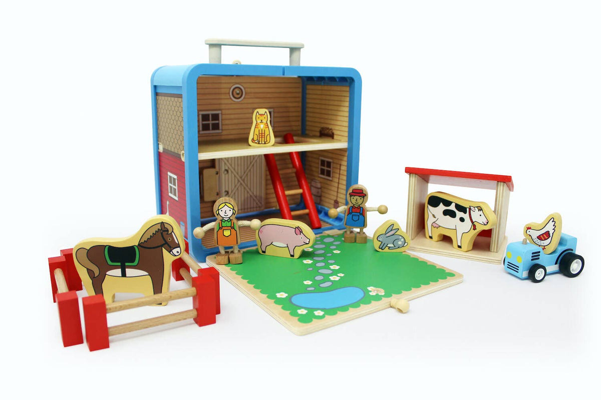 Jack Rabbit Creations Suitcase Series: Barnyard