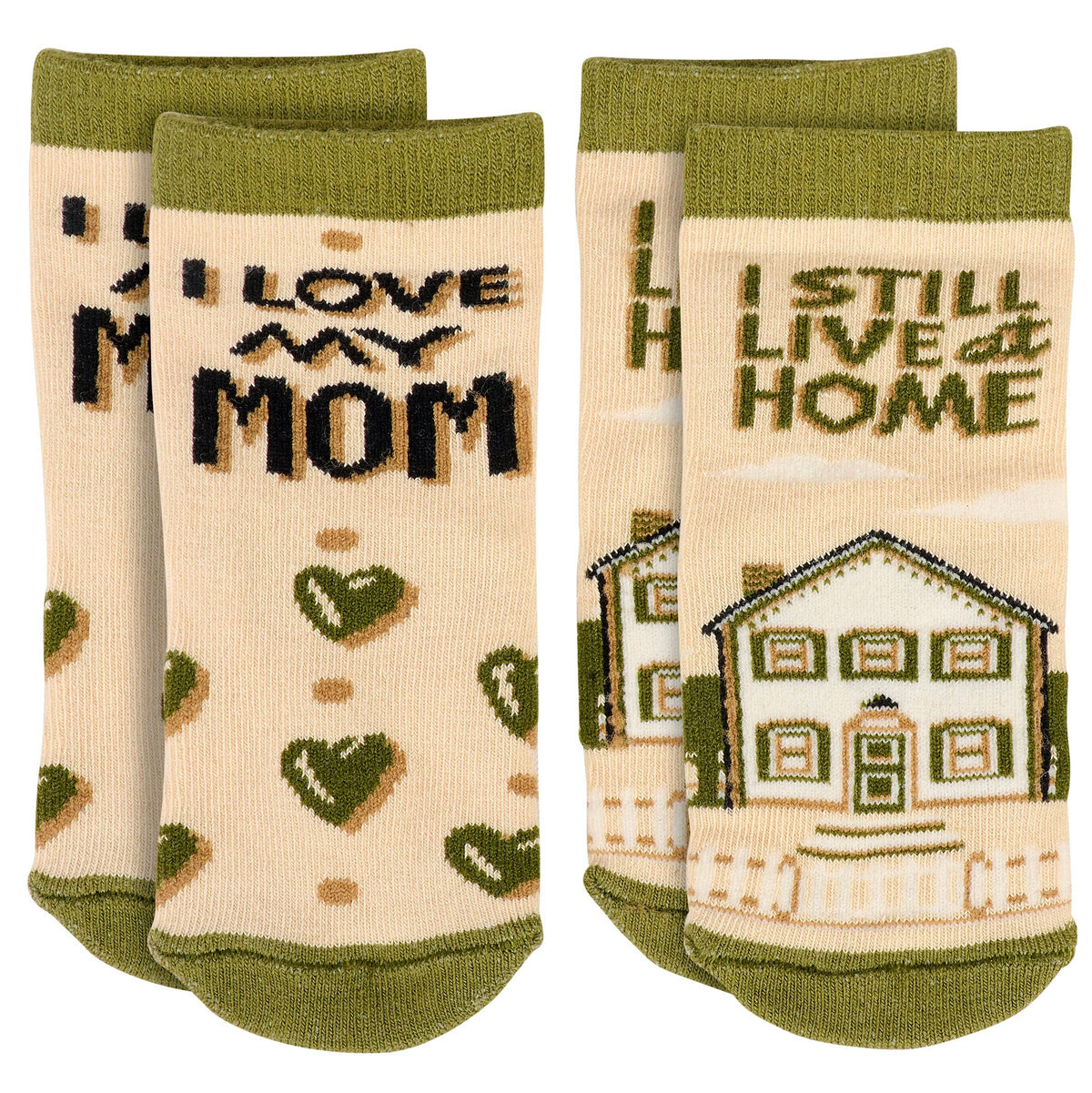 Primitives by Kathy - I Still Live At Home Baby Sock Set
