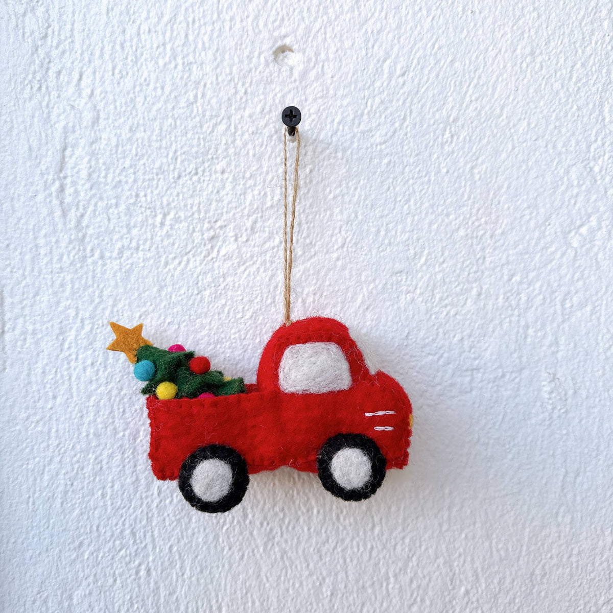 Ganapati - 2026 Pickup Truck with Christmas Tree Ornament — alternate product image, view 2
